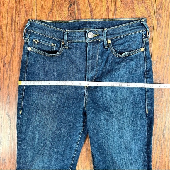 True Religion Dark Wash Straight Leg Denim Jeans Size 30 Women’s - Picture 9 of 13
